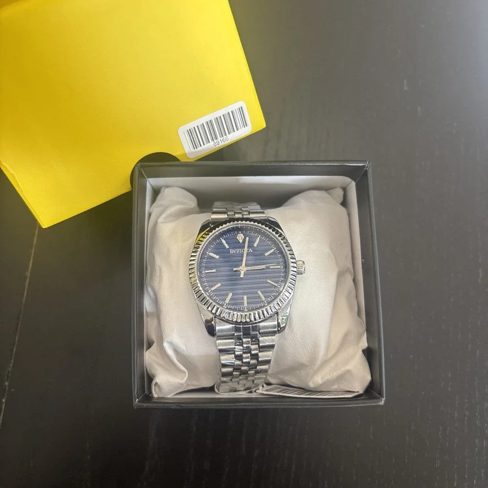 Invicta Celestial Men's Watch - Blue Dial - 36mm, Stainless Steel (69166)